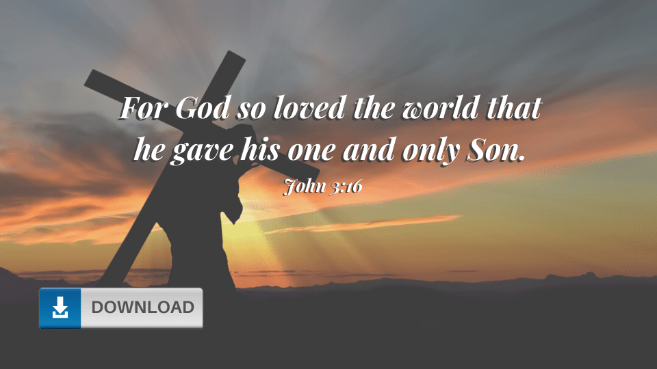 John 3:16 Wallpaper