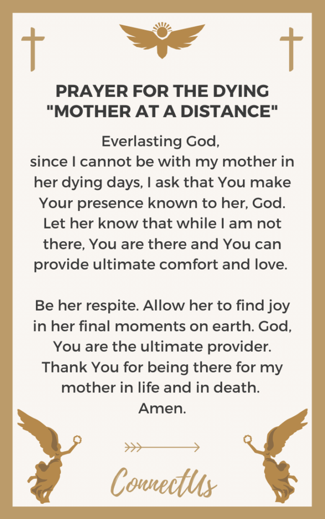 11 Comforting Prayers for a Dying Mother – ConnectUS