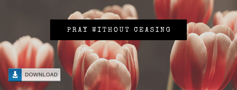 Pray Without Ceasing Facebook Cover