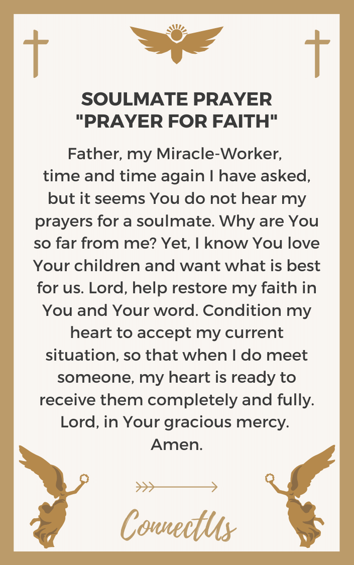 oración por la fe