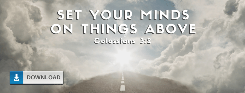 Set Your Mind on Things above Fb Cover