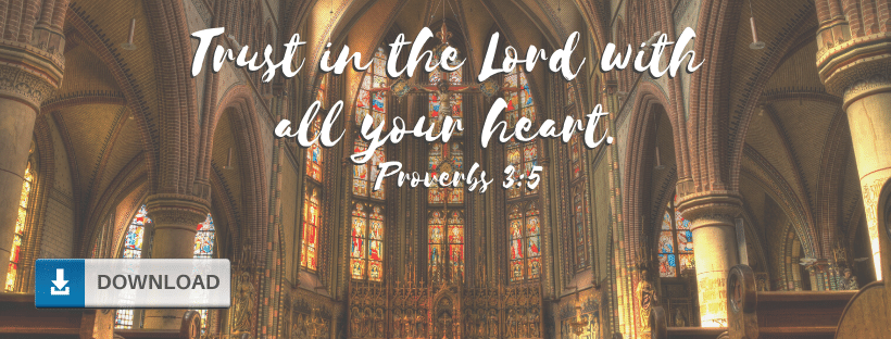 Trust in the Lord with All Your Heart Facebook Cover