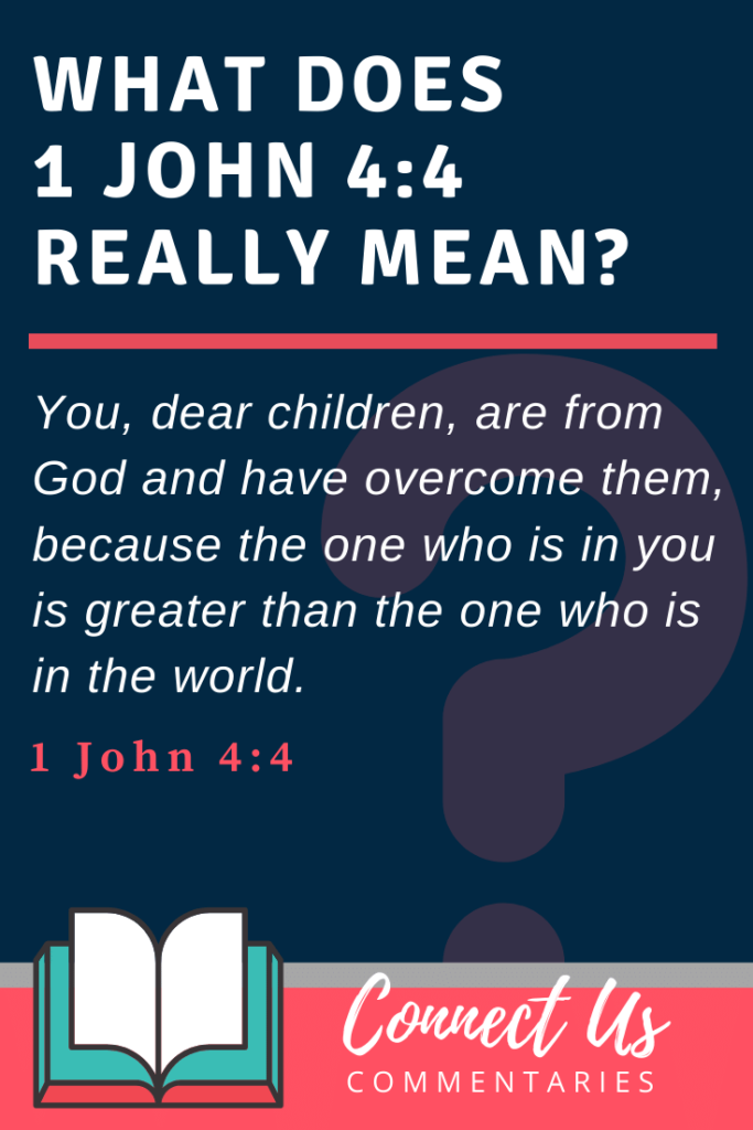 1 john 4 1 2 meaning