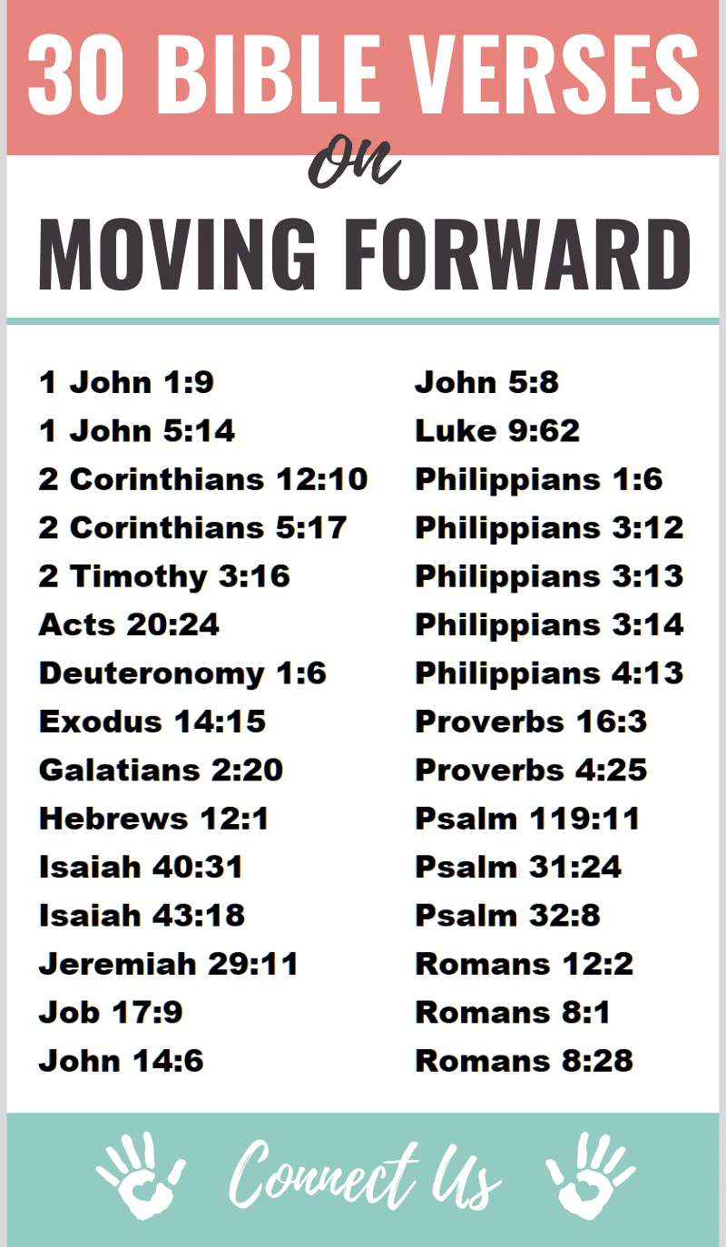 Bible Verses on Moving Forward