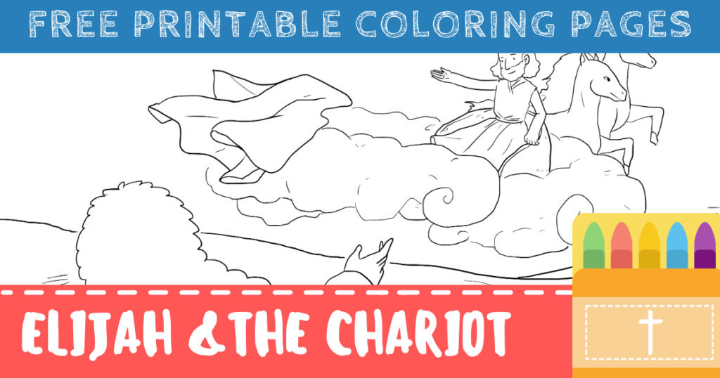 Elijah And The Chariot Of Fire Coloring Pages For Kid - vrogue.co