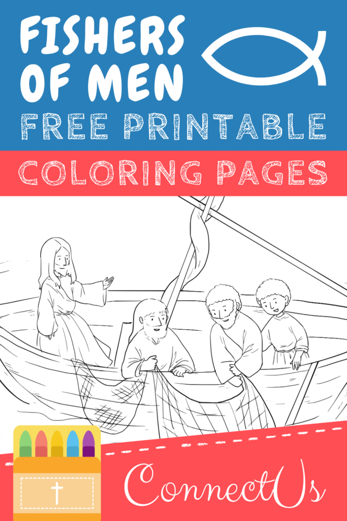 Fishers Of Men Printable Worksheets Fishers Pdfs Niv ~ Coloring Page