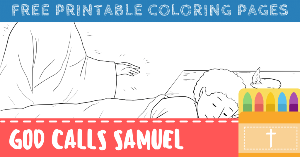 Free God Calls Samuel Coloring Pages (Printable PDFs) – ConnectUS