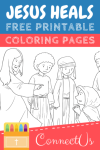 Free Jesus Heals Jairus’ Daughter Coloring Pages (Printable PDFs ...