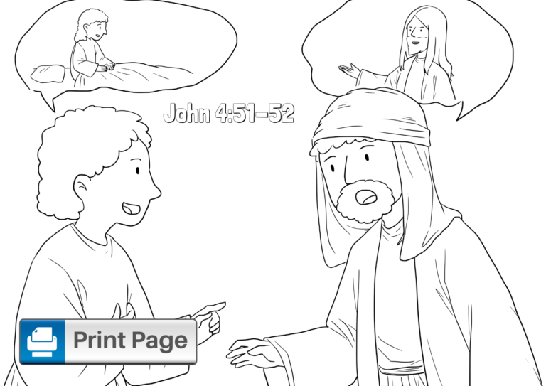 Free Printable Jesus Heals Coloring Pages for Kids – ConnectUS