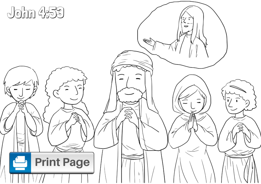 Free Printable Jesus Heals Coloring Pages for Kids – ConnectUS