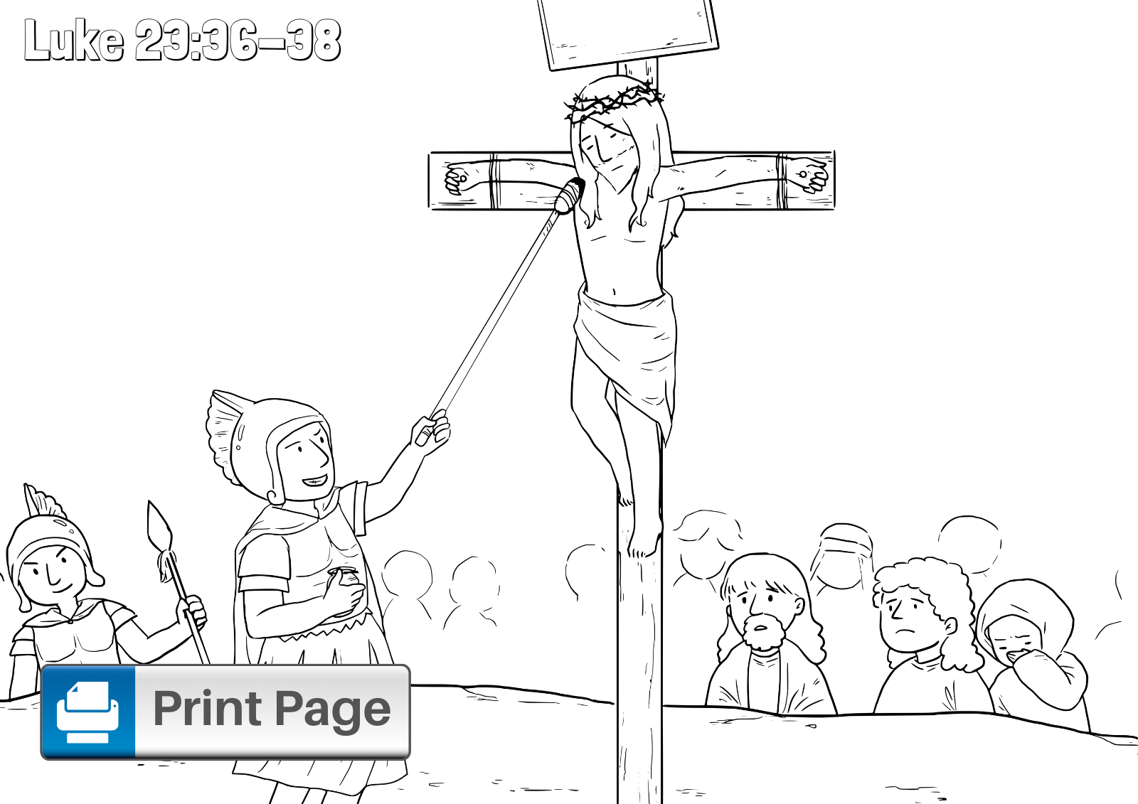 Coloring Cross Jesus Cruz Power Pages Crosses Print Outline Flowers ...