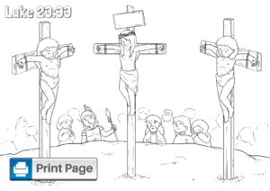 Free Jesus on the Cross Coloring Pages (Printable PDFs) – ConnectUS