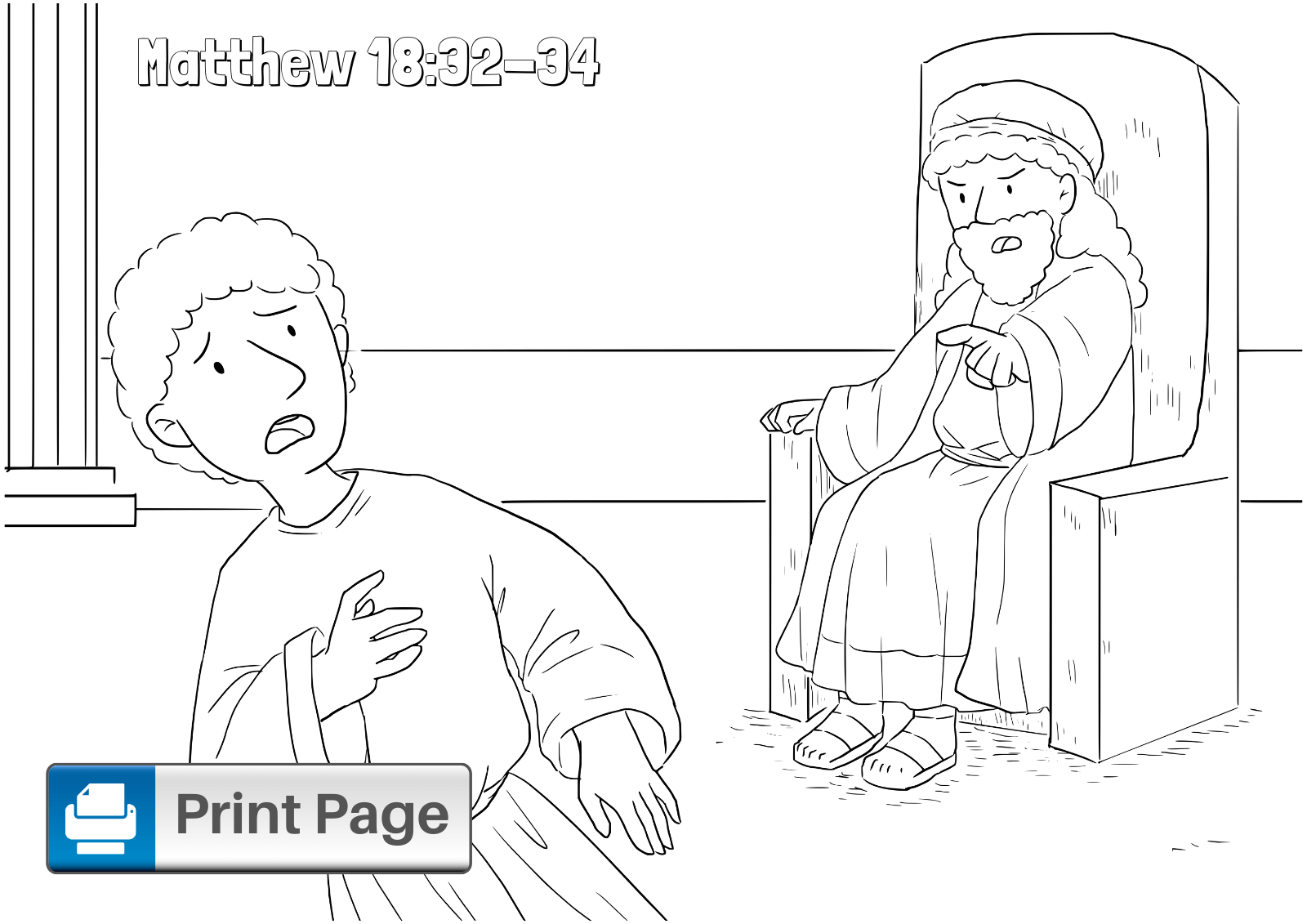 coloring pages book of matthew