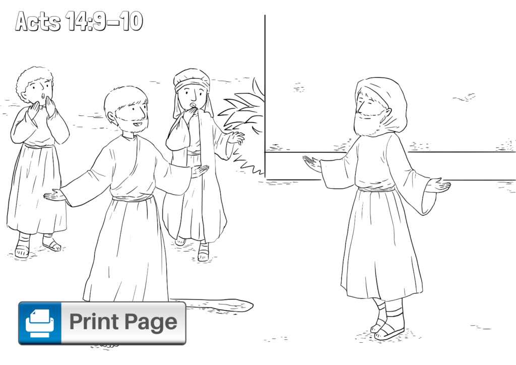 Free Printable Paul And Barnabas Coloring Pages For Kids Connectus