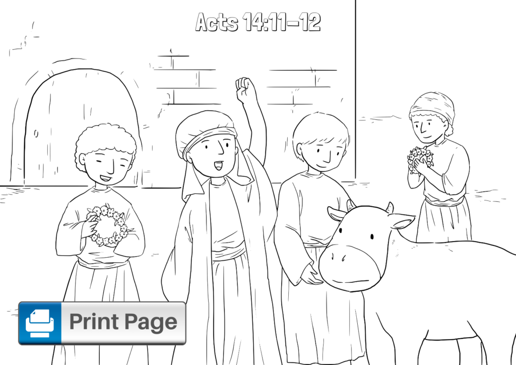 Free Printable Paul and Barnabas Coloring Pages for Kids – ConnectUS