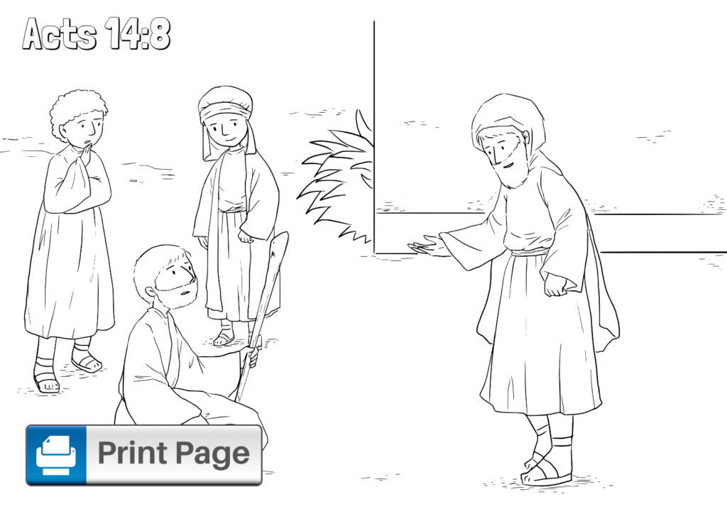 Free Printable Paul and Barnabas Coloring Pages for Kids – ConnectUS