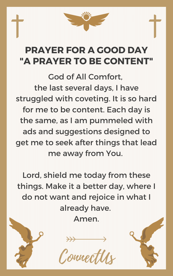 a-prayer-to-be-content