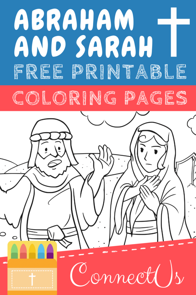 Free Abraham and Sarah Coloring Pages for Kids – ConnectUS