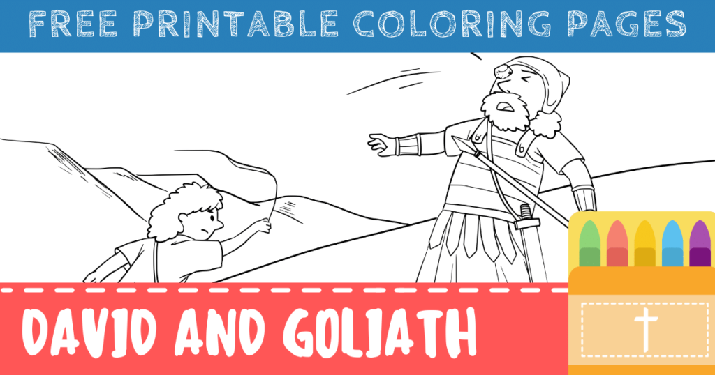 Free Printable David And Goliath Coloring Pages For Kids – ConnectUS