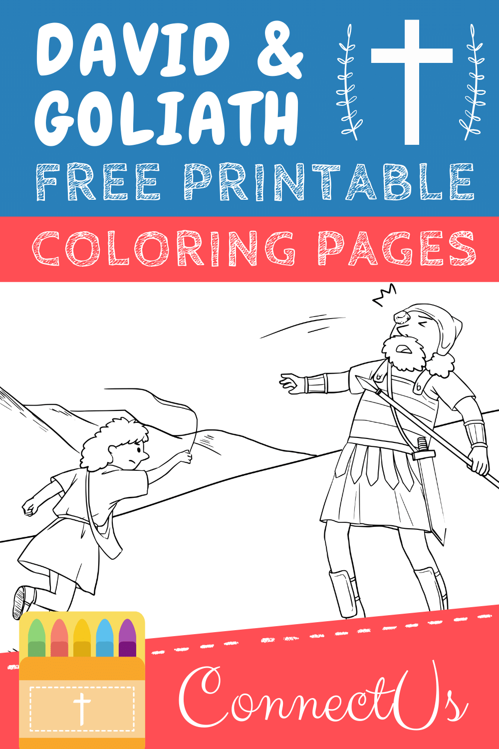 David and Goliath Printables