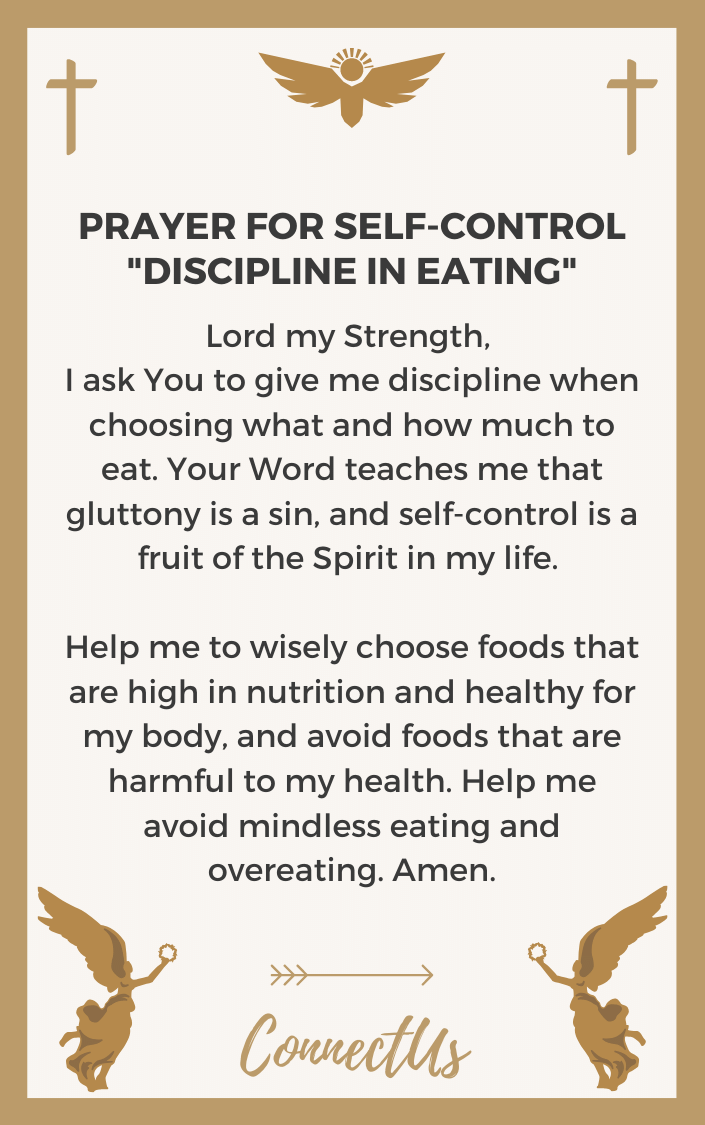 10 Powerful Prayers for Self-Control – ConnectUS