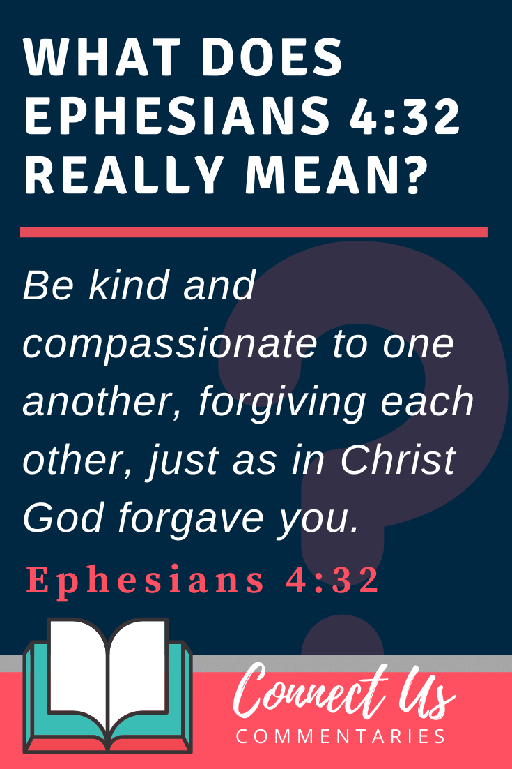 Ephesians 4:32 Meaning and Commentary