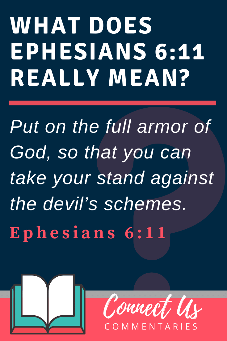 Ephesians 6:11 Meaning and Commentary