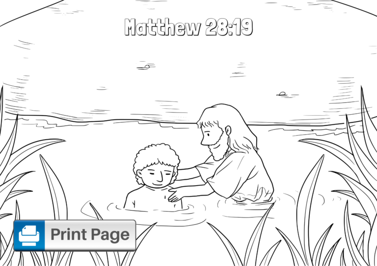 The Great Commission Coloring Pages (Free Printables) – ConnectUS