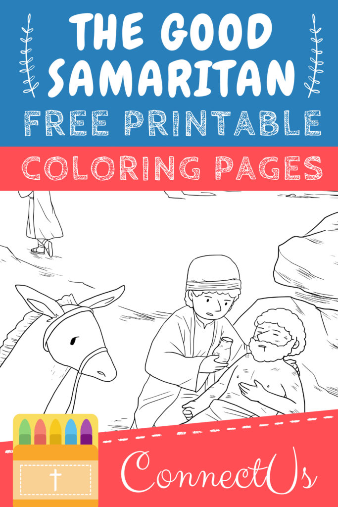 Free Good Samaritan Coloring Pages for Kids (Printable PDFs) – ConnectUS