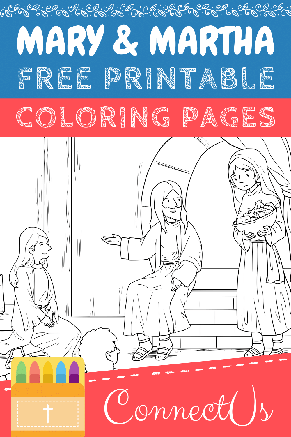 Mary and Martha Printables