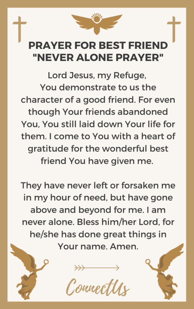 23 Uplifting Prayers for My Best Friend – ConnectUS