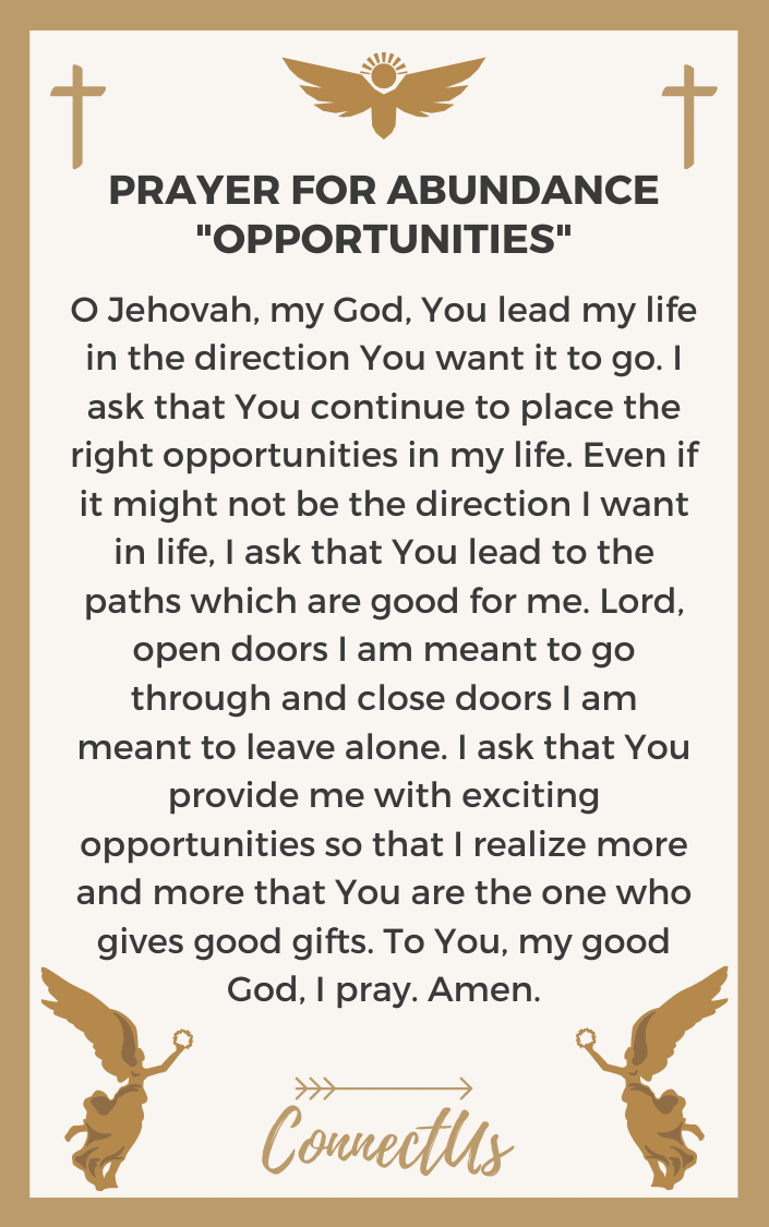 opportunities