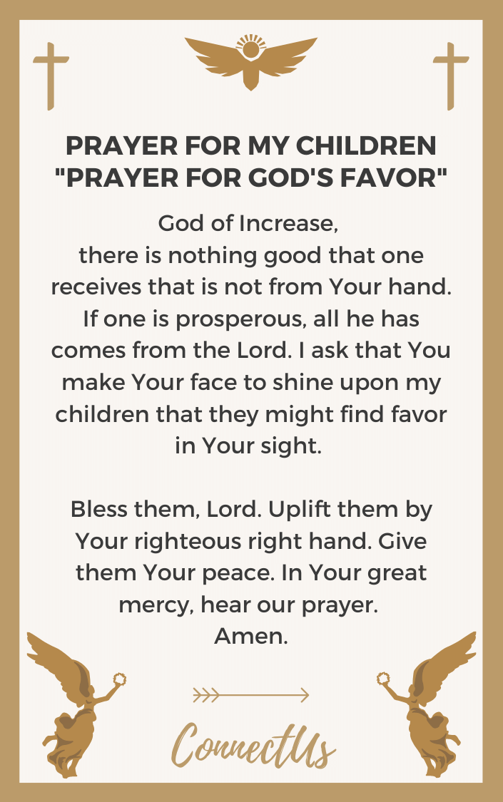 prayer-for-gods-favor