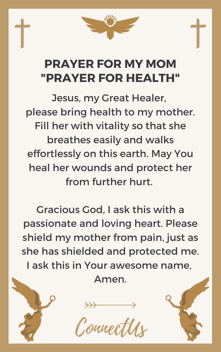 10 Powerful Prayers for My Mom – ConnectUS