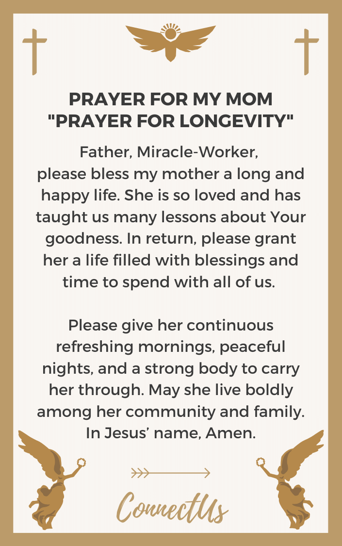 10 Powerful Prayers For My Mom Connectus