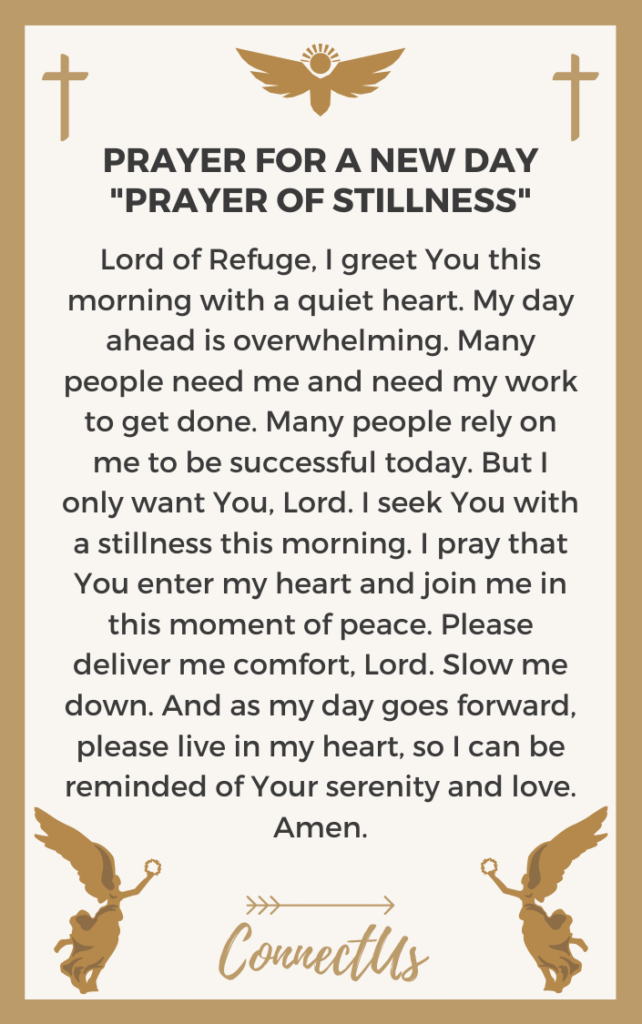 25 Powerful Prayers for a New Day – ConnectUS