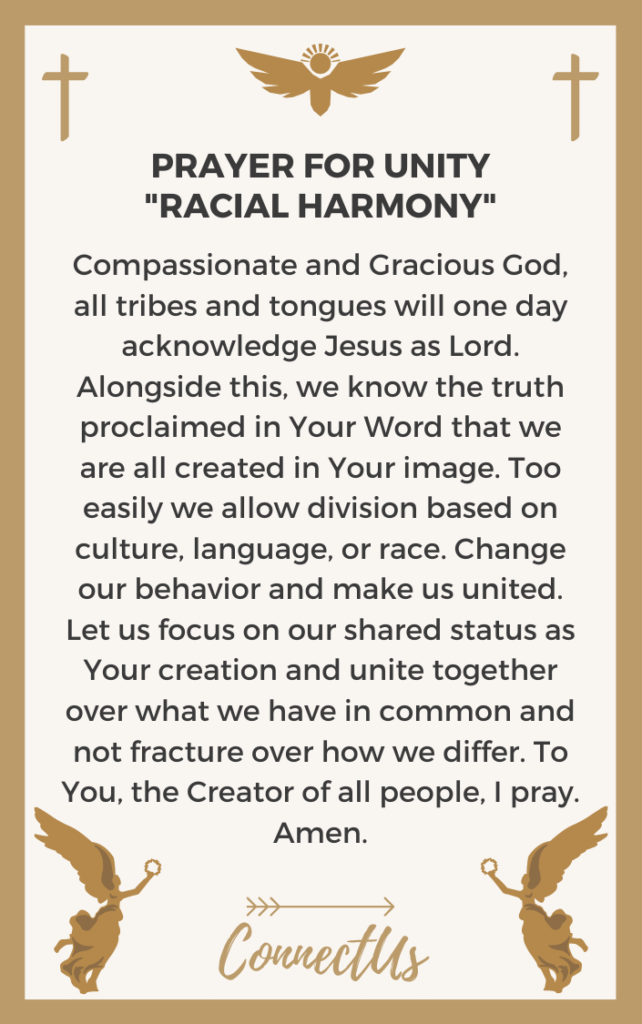 10 Powerful Prayers For Unity – ConnectUS