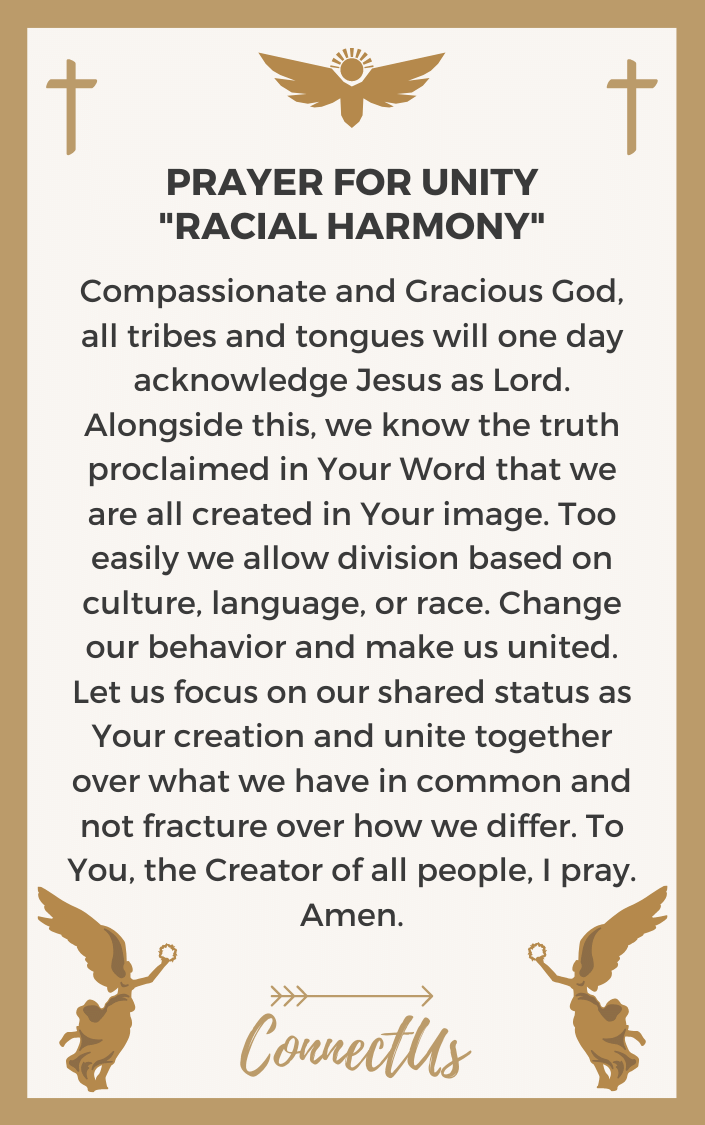 10 Powerful Prayers for Unity – ConnectUS