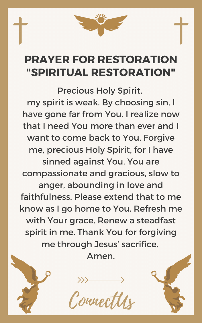 spiritual restoration