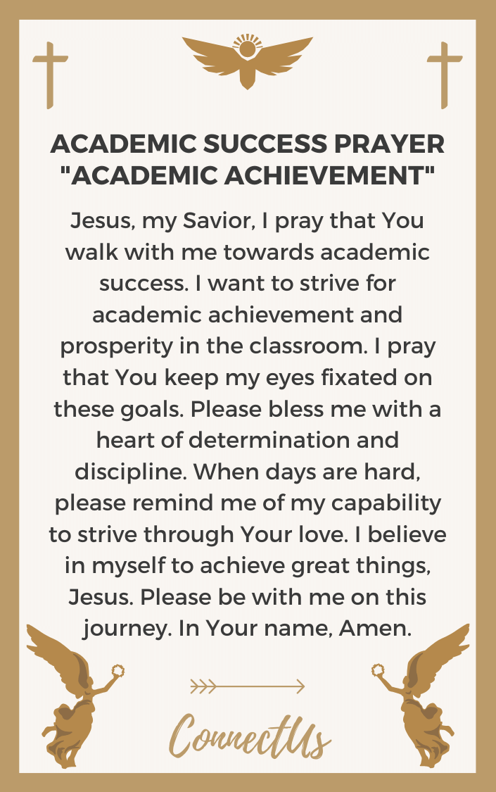 11 Powerful Prayers For Academic Success – ConnectUS