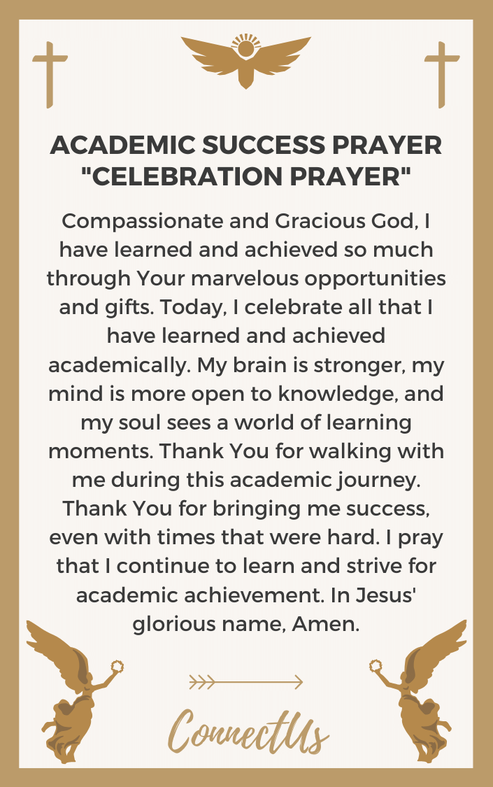 11 Powerful Prayers for Academic Success – ConnectUS