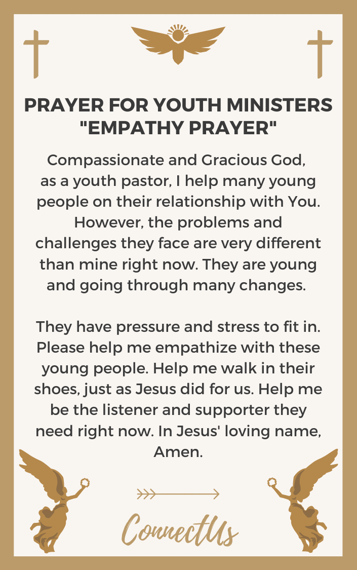 10 Powerful Prayers for Youth Ministers – ConnectUS