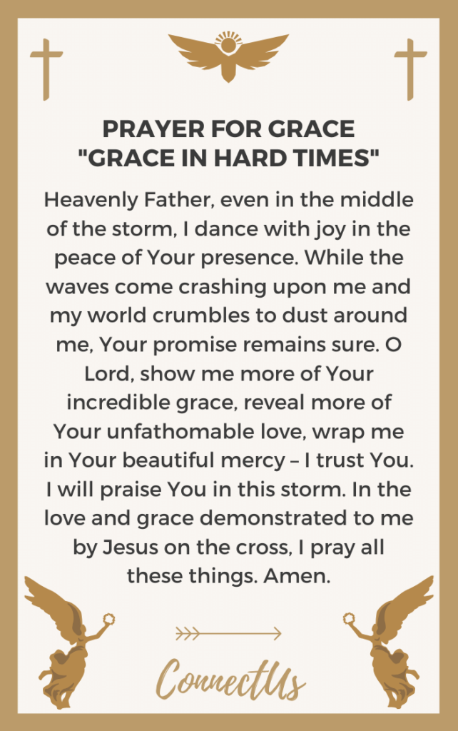 25 Powerful Prayers for Grace – ConnectUS