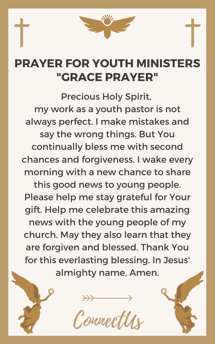 10 Powerful Prayers for Youth Ministers – ConnectUS