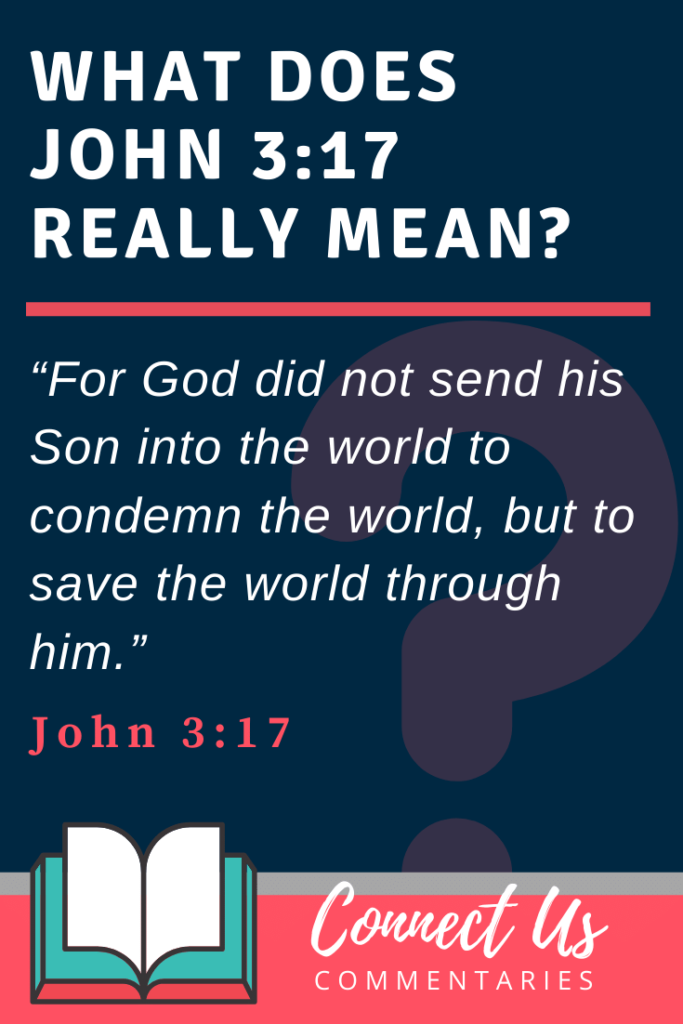 What Is The Meaning Of John 3 17