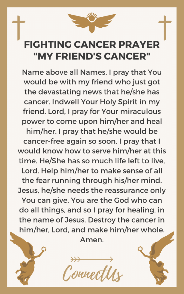 20 Strong Prayers for Someone Battling Cancer – ConnectUS