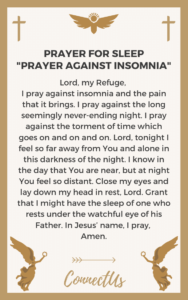 25 Powerful Prayers for Peaceful Sleep – ConnectUS