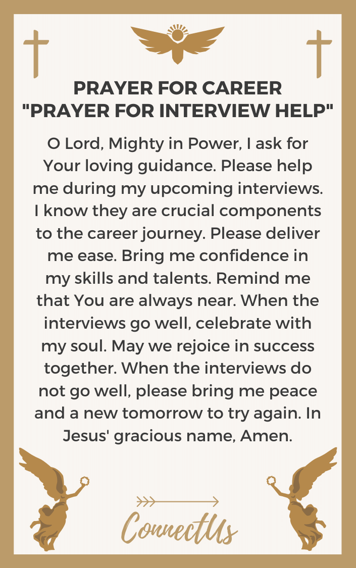 10 Inspirational Prayers for Career Guidance – ConnectUS