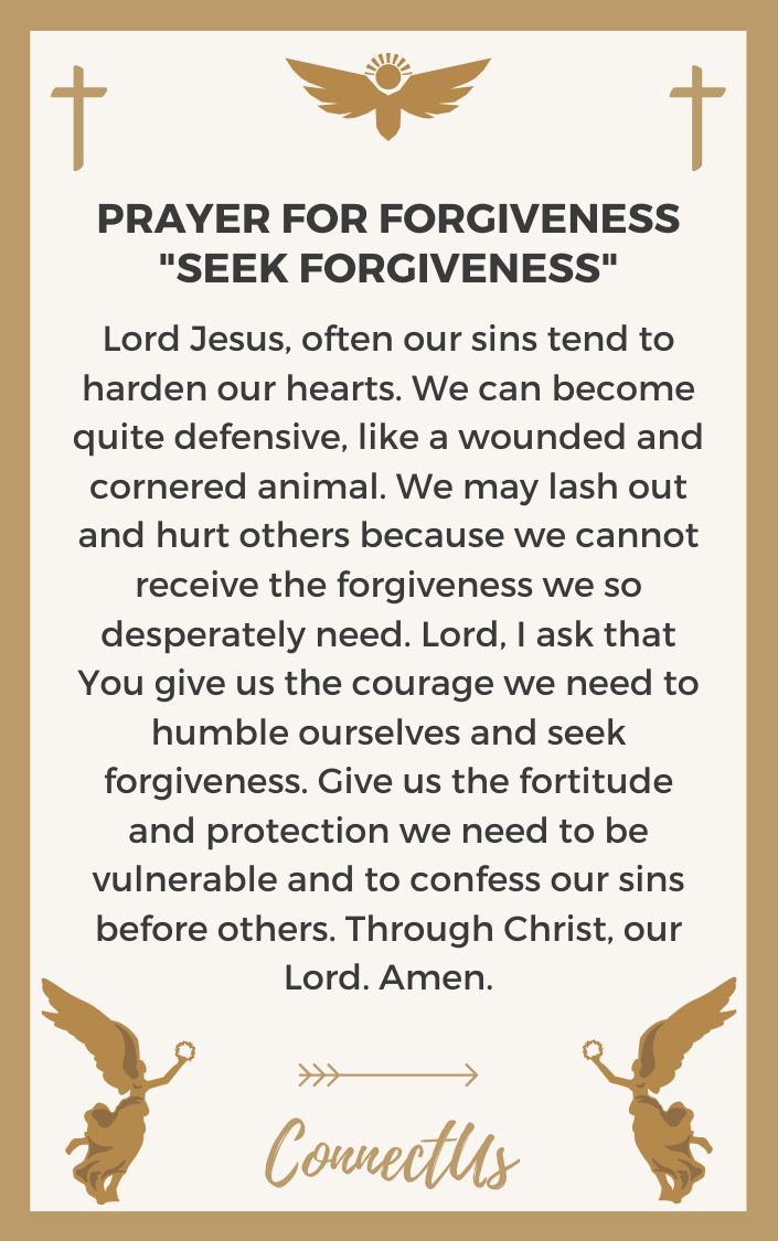 25 Strong Prayers For Forgiveness Of Sins Connectus 2506