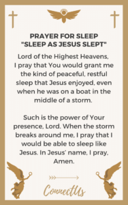 catholic prayers for sleepless nights